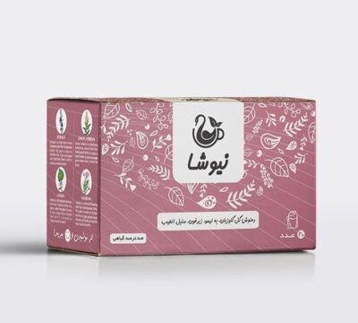 خليط الشاي العشبي: زهرة لسان الثور، الليمونية، الزنبق البري، و سنبل الطیب