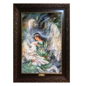 Pictorial Iranian Wall Rug Model Miniature M11