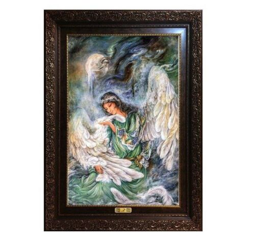 Pictorial Iranian Wall Rug Model Miniature M11