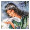 Pictorial Iranian Wall Rug Model Miniature M11