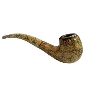 KhatamKari Iranian Marquetry Tobacco Smoking Pipe