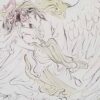 الرسم التصويري منمنمة فارسية الأصلي: ألوان مائية - الملاك ذو القلب المكسور