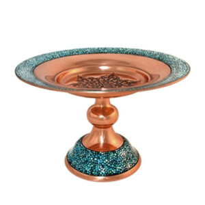 Turquoise Inlaid Iranian Candy Dish Model Yaser