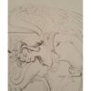 الرسم التصويري منمنمة فارسية الأصلي: ألوان مائية - الملاك والشيطان