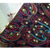 حقيبة يد صغيرة مطرزة بنمط البيسلي