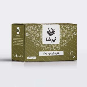 شاي أسود بنكهة الهيل من نيوشا