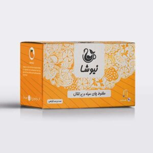 شاي أسود بنكهة البرتقال من نيوشا