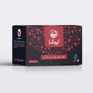 شاي أسود بنكهة الفراولة من نيوشا