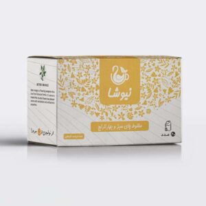 شاي أخضر بنكهة زهر البرتقال من نیوشا