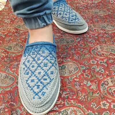 حذاء جيوة الإيراني – أحذية يدوية الصنع وقابلة للتنفس بتصميم زنجان