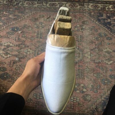 حذاء جيوة مالكي 100% قطن مصنوعة يدويًا