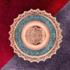 Firuzeh Kubi Honarlux Copper Plate Dish