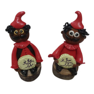 Ornament Hajji Firuz Figurine for Iranian New Year Nowruz and Haft-sin (2x)