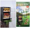 شواية عمودية تعمل بالغاز للكباب مع حامل 10 أسياخ
