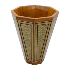 Iranian Khatam-kari Wooden Bucket – Avesta