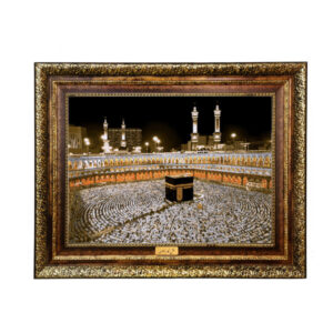 سجادة حائط إسلامية تصميم الكعبة المشرفة