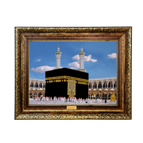 سجادة حائط إسلامية بتصميم الكعبة