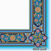 ورق تزهيب A4 بلون أزرق (100x)