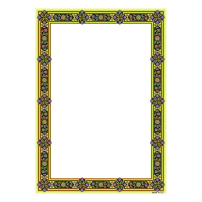 ورق تزهيب A5 موديل فارانغ (100x)