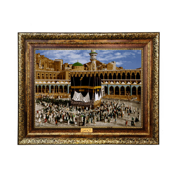 سجادة حائط إسلامية بتصميم الكعبة