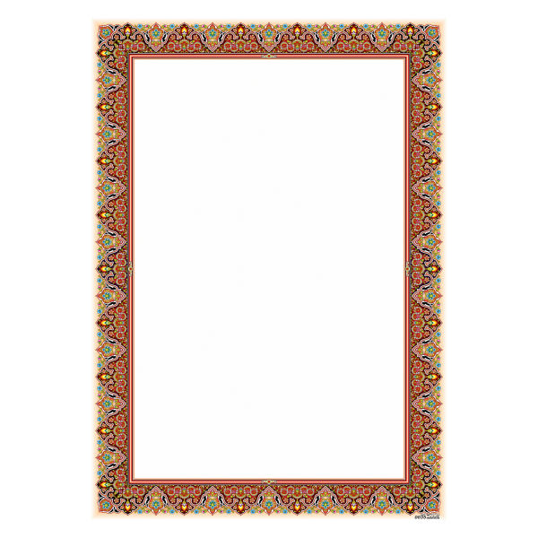 ورق تزهيب A4 موديل سمك (100x)