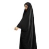 شادر إسلامي عربي أسود حجاب للنساء والصلاة