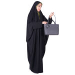 شادر إسلامي عربي أسود حجاب للنساء والصلاة – شادر لبنان