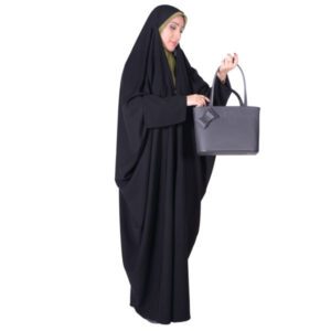 شادر إسلامي عربي أسود حجاب للنساء والصلاة – شادر لبنان