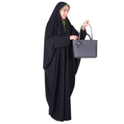 شادر إسلامي عربي أسود حجاب للنساء والصلاة – شادر لبنان