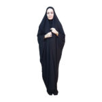 شادر إسلامي عربي أسود حجاب للنساء والصلاة – حجاب سوبر