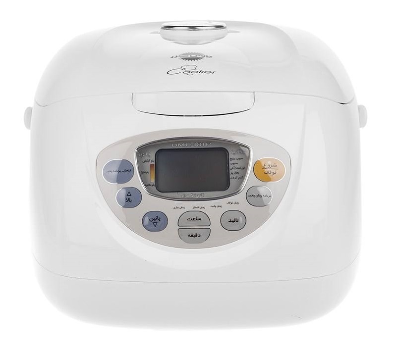 طباخة أرز رقمية بارس خزر 8 أكواب DMC-181P