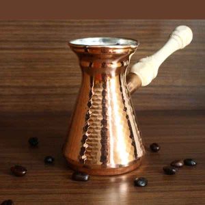 إبريق قهوة تركي من النحاس – تقليدي مطرقة، كيا