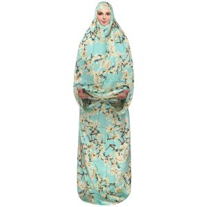 شادور صلاة إسلامي للنساء – أزرق سماوي