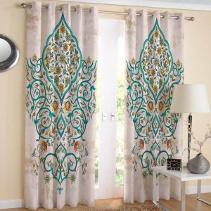 ستائر عينية من المخمل المطبوع – تصميم بارس
