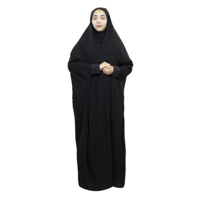 شادر إسلامي عربي أسود حجاب للنساء والصلاة – يمان