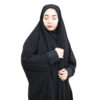 شادر إسلامي عربي أسود حجاب للنساء والصلاة - يمان