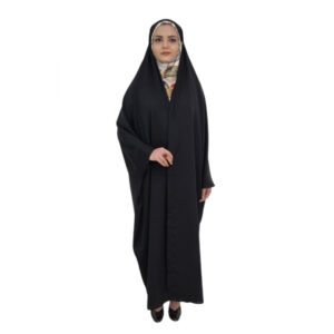 شادر إسلامي عربي أسود حجاب للنساء والصلاة – محسن