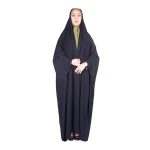 شادر إسلامي عربي أسود حجاب للنساء والصلاة – زهراء