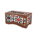 غطاء علبة مناديل خشبي ريفي – دلارا