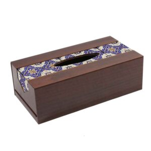 غطاء علبة مناديل خشبي ريفي – فراز