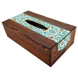 غطاء علبة مناديل خشبي ريفي – جويّا