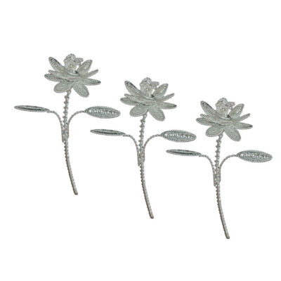 Iranian Filigree Silver Flowers Model Malilehkari