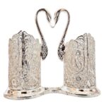 Iranian Filigree Silver Spoon Holder Model Javan