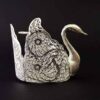 Iranian Filigree Silver Spoon Holder Model Jeyran