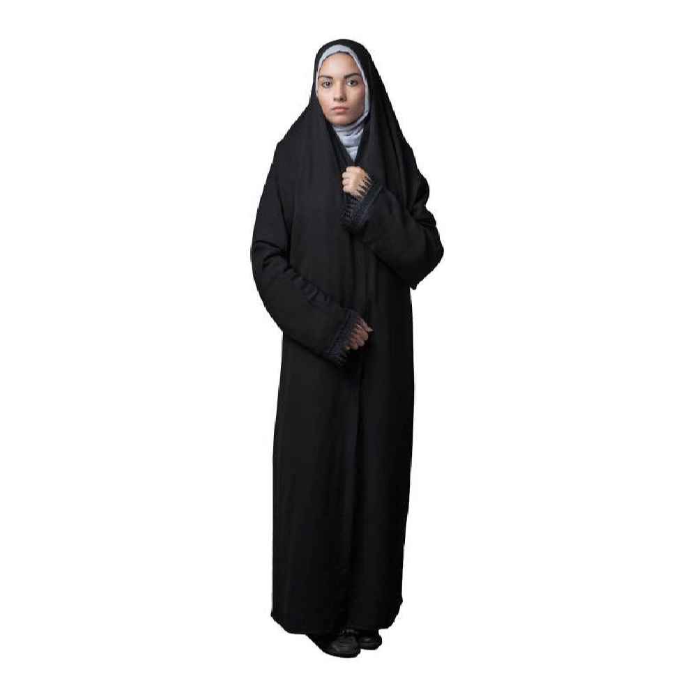 شادر إسلامي عربي أسود حجاب للنساء والصلاة - نيكزاد