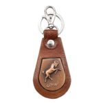 Iranian Leather Keychain Model Farvardin
