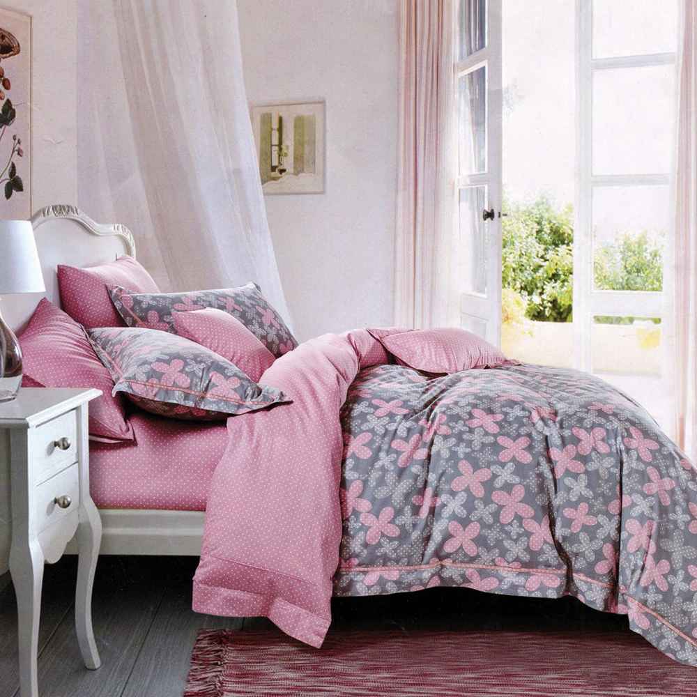 مجموعة مفروشات سرير مزدوجة الحجم - فلوريس