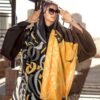 وشاح إيراني مطبوع فني وخفيف الوزن عشق