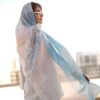 وشاح إيراني مطبوع فني وخفيف الوزن فال