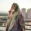 وشاح إيراني مطبوع فني وخفيف الوزن هيفا
